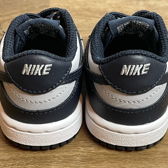 New With No Box Nike Dunk Low TDE Georgetown Grey/Navy Size 3C - Picture 8 of 10